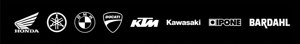 Honda Yamaha BMW Ducati KTM Kawasaki IPONE Bardahl