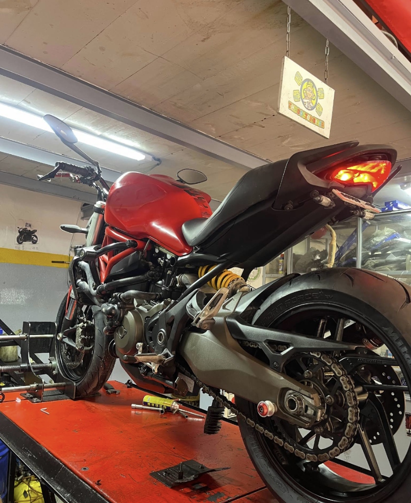 Ducati Motorcycle Rear